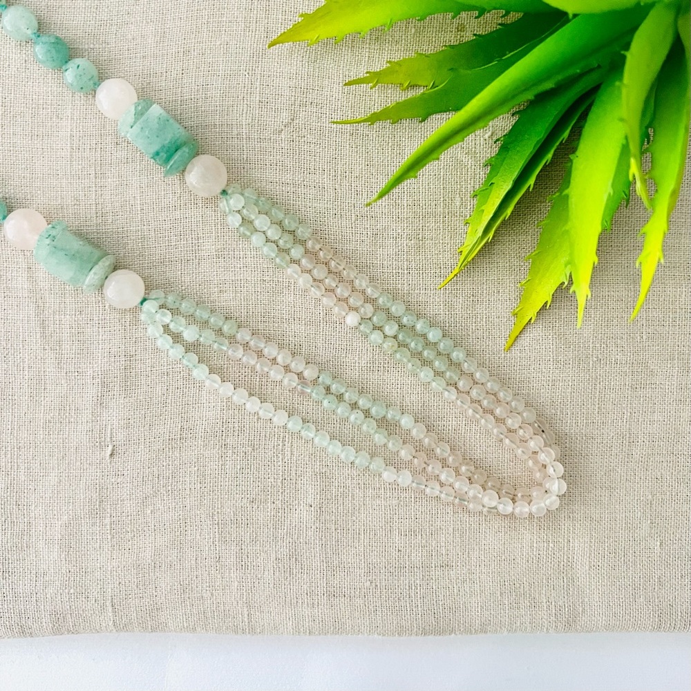 Green Beaded Necklace